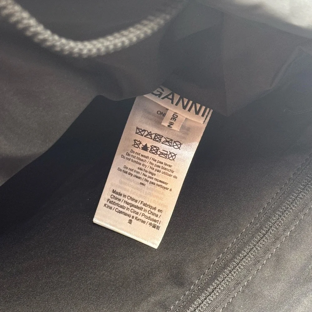 🆕 GANNI 🧿 NWOT Black Recycled Tech Backpack